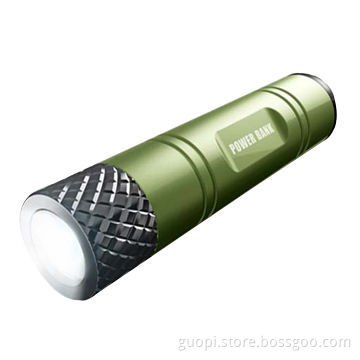 Portable Power Bank with LED Flashlight, 3,000mAh